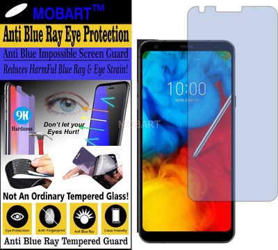 MOBART Impossible Screen Guard for LG Q STYLO PLUS (Impossible UV AntiBlue Light)(Pack of 1)