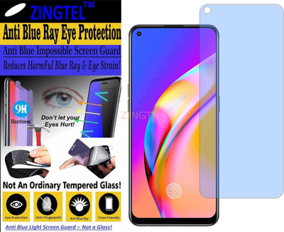 ZINGTEL Impossible Screen Guard for OPPO F19 PRO PLUS 5G (Impossible UV AntiBlue Light)(Pack of 1)