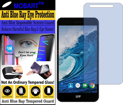 MOBART Impossible Screen Guard for JIO LYF WATER F1 (Impossible UV AntiBlue Light)(Pack of 1)