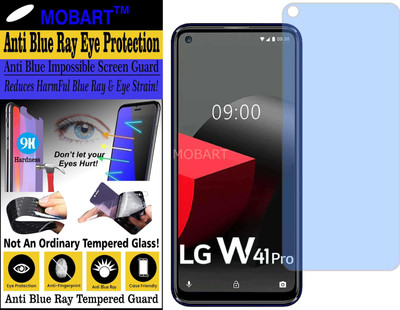 MOBART Impossible Screen Guard for LG W41 (Impossible UV AntiBlue Light)(Pack of 1)
