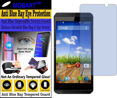 MOBART Impossible Screen Guard for MICROMAX A104 (Impossible UV AntiBlue Light)(Pack of 1)