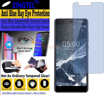 ZINGTEL Impossible Screen Guard for NOKIA 5 1 (Impossible UV AntiBlue Light)(Pack of 1)
