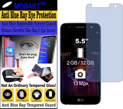 MOBART Impossible Screen Guard for LG X POWER2 (Impossible UV AntiBlue Light)(Pack of 1)