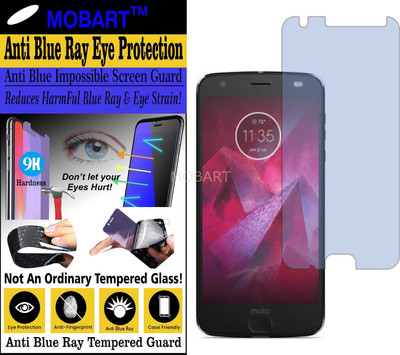MOBART Impossible Screen Guard for MOTOROLA Z 2018 (Impossible UV AntiBlue Light)(Pack of 1)