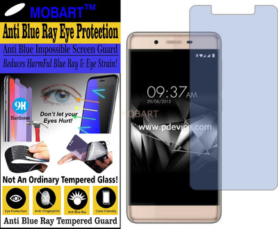 MOBART Impossible Screen Guard for MICROMAX CANVAS JUICE A1 PLUS Q4260 (Impossible UV AntiBlue Light)(Pack of 1)