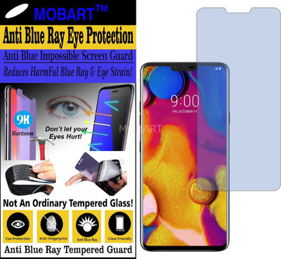 MOBART Impossible Screen Guard for LG V40 THINQ (Impossible UV AntiBlue Light)(Pack of 1)