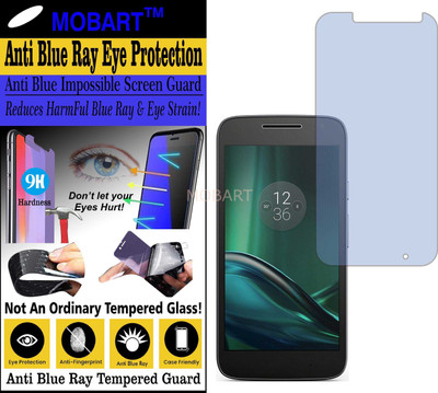 MOBART Impossible Screen Guard for MOTOROLA XT1643 (MOTO G4 PLUS) (Impossible UV AntiBlue Light)(Pack of 1)