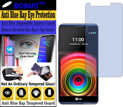 MOBART Impossible Screen Guard for LG X POWER (Impossible UV AntiBlue Light)(Pack of 1)