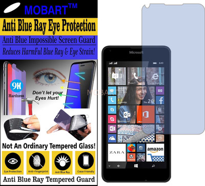 MOBART Impossible Screen Guard for MICROSOFT LUMIA 640 (Impossible UV AntiBlue Light)(Pack of 1)