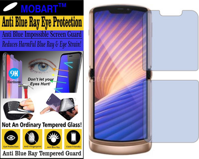 MOBART Impossible Screen Guard for MOTO RAZR 5G (Impossible UV AntiBlue Light)(Pack of 1)
