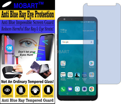 MOBART Impossible Screen Guard for LG Q STYLO 4 (Impossible UV AntiBlue Light)(Pack of 1)