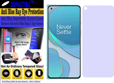ZINGTEL Impossible Screen Guard for ONE PLUS 8T (Impossible UV AntiBlue Light)(Pack of 1)