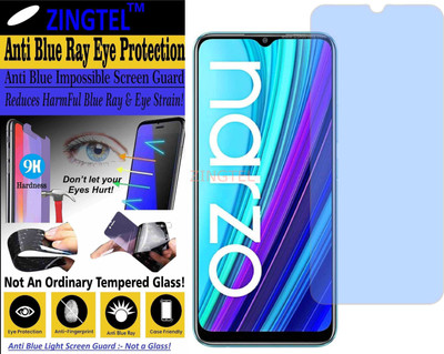 ZINGTEL Impossible Screen Guard for REALME NARZO 30A (Impossible UV AntiBlue Light)(Pack of 1)