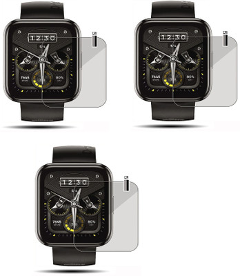 hirdesh Edge To Edge Tempered Glass for REALME WATCH 2 PRO(Pack of 3)
