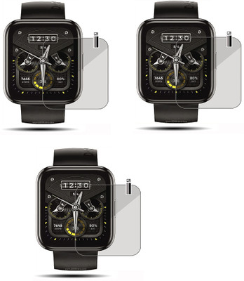 hirdesh Edge To Edge Screen Guard for REALME WATCH 2 PRO(Pack of 3)