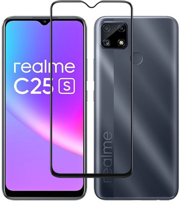 UOIEA Tempered Glass Guard for Realme C25S(Pack of 1)