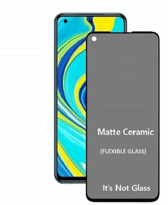 Matte Guard Tempered Glass Guard for Realme X7 matte screen guard tempered glass(Pack of 1)