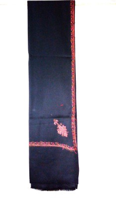 PASHTUSHS Wool Self Design Women, Men Shawl(Blue)