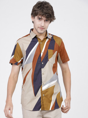 HIGHLANDER Men Printed Casual Multicolor Shirt