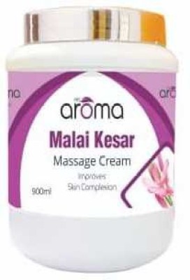 prs aroma Malai Kesar Massage Cream 900 g(900 g)