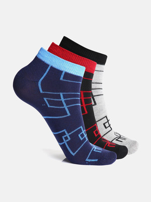 Urban Dog Men Printed Ankle Length(Pack of 3)