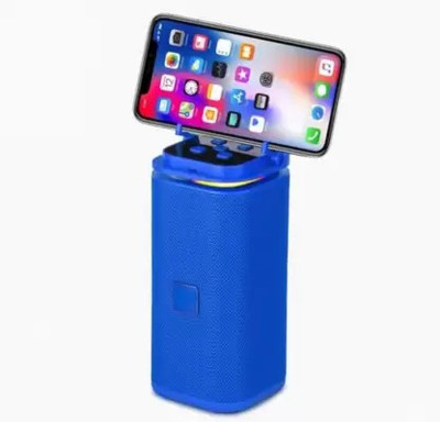 ANY KART Good Quality Unique Smart designed BT-Wireless Speaker, Portable and lightweight Support HD Audio, USB, Micro SD Card 10 W Bluetooth Speaker(Blue, Stereo Channel)