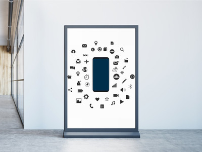 Divine studio 60 cm Network Functions Virtualization(60 cm x 61 cm) Self Adhesive Sticker(Pack of 1)
