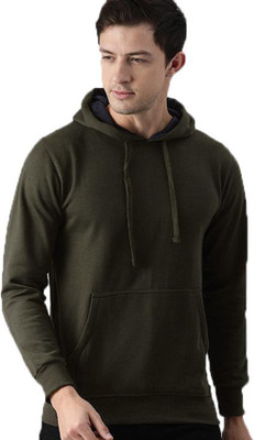 ADBUCKS Full Sleeve Solid Men Sweatshirt