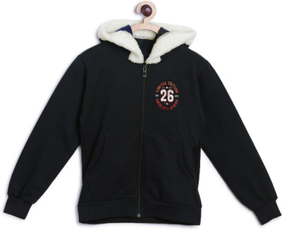 Sweet Angel Full Sleeve Self Design Boys & Girls Reversible Sweatshirt