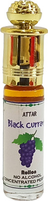 INDRA SUGANDH Attar Fruity Collection ~ BLACK CURRENT Attar 6ml ~ Long Lasting Fragrance Floral Attar(Fruity)