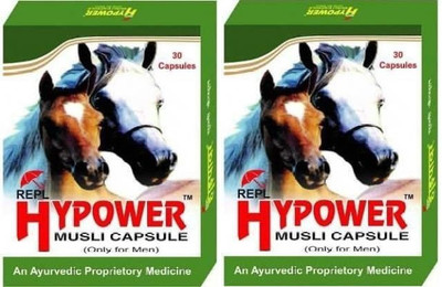 REPL Hypower Hypower Musli Capsules(Pack of 2, 30 Capsules)
