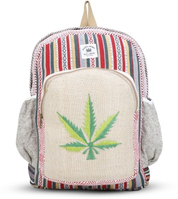 Shanvi Handicrafts Hemp Laptop Bag Backpack 25 L Laptop Backpack(Beige)