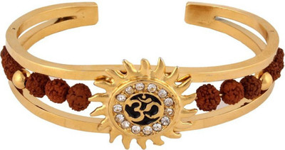 OM Fashion Brass Gold-plated Kada