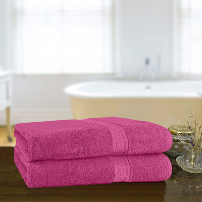 Raymond Home Cotton 350 GSM Bath Towel Set(Pack of 2)