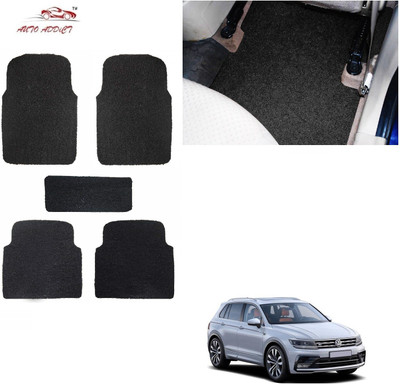 AuTO ADDiCT PVC Standard Mat For  Volkswagen Tiguan(Black)