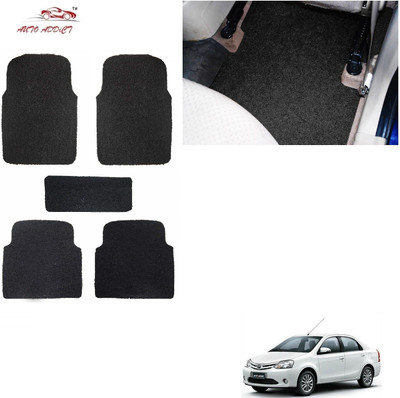 AuTO ADDiCT PVC Standard Mat For  Toyota Etios(Black)