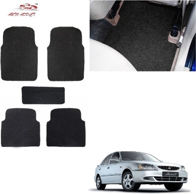 AuTO ADDiCT PVC Standard Mat For  Hyundai Accent(Black)