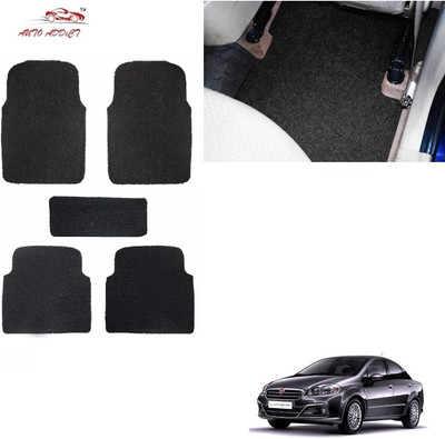 AuTO ADDiCT PVC Standard Mat For  Fiat Linea(Black)