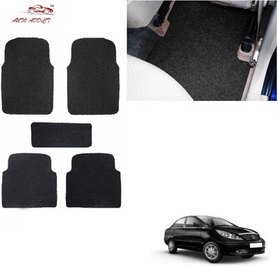 AuTO ADDiCT PVC Standard Mat For  Tata Manza(Black)
