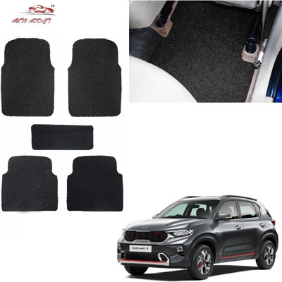 AuTO ADDiCT PVC Standard Mat For  Kia Sonet(Black)