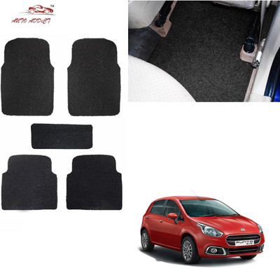 AuTO ADDiCT PVC Standard Mat For  Fiat Punto Evo(Black)