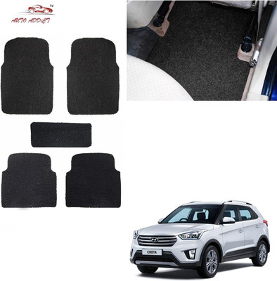 AuTO ADDiCT PVC Standard Mat For  Hyundai Creta(Black)