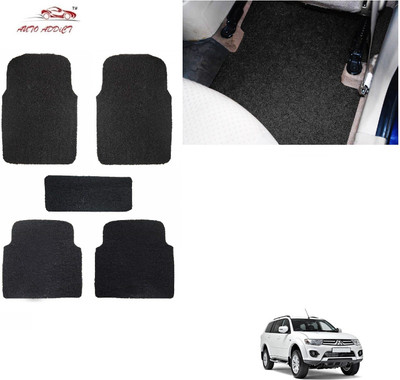 AuTO ADDiCT PVC Standard Mat For  Mitsubishi Pajero Sport(Black)