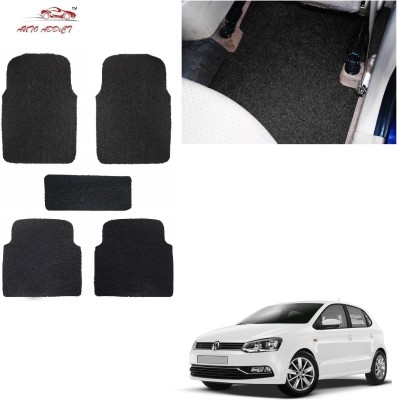 AuTO ADDiCT PVC Standard Mat For  Volkswagen Polo Exquisite(Black)