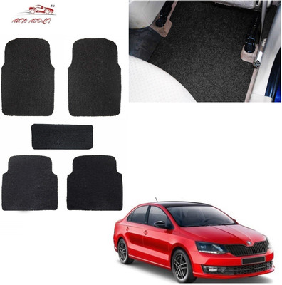 AuTO ADDiCT PVC Standard Mat For  Skoda Rapid(Black)