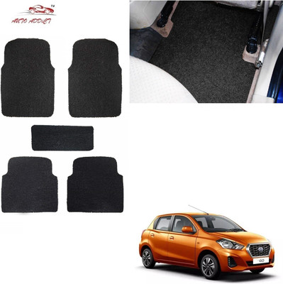 AuTO ADDiCT PVC Standard Mat For  Datsun Go(Black)