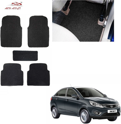 AuTO ADDiCT PVC Standard Mat For  Tata Zest(Black)