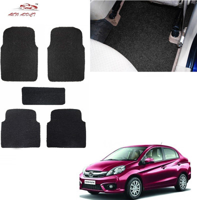 AuTO ADDiCT PVC Standard Mat For  Honda Amaze(Black)