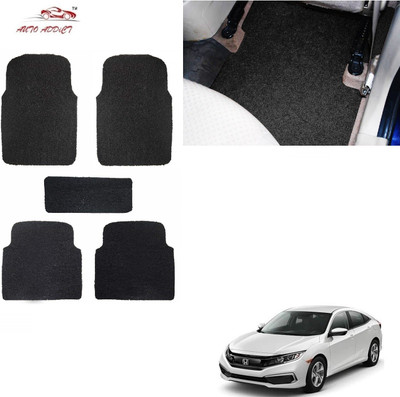 AuTO ADDiCT PVC Standard Mat For  Honda Civic(Black)