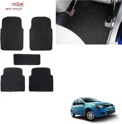 AuTO ADDiCT PVC Standard Mat For  Mahindra Verito Vibe(Black)